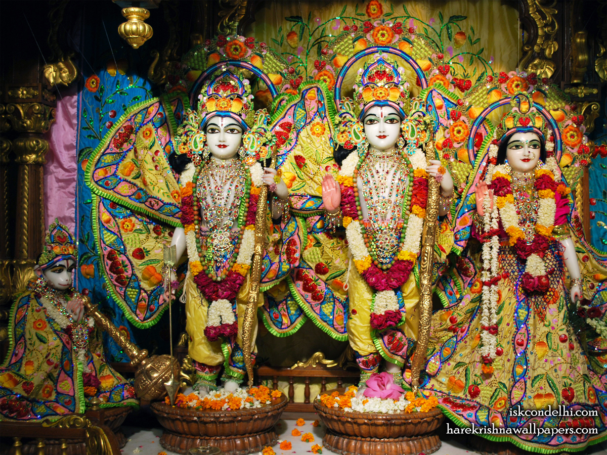 Sri Sri Sita Rama Laxman Hanuman Wallpaper (011) Size1200x900 Download