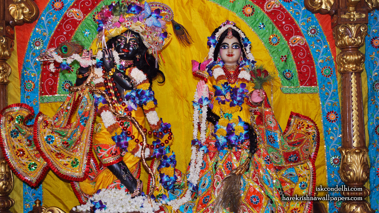 Sri Sri Radha Parthasarathi Wallpaper (012) Size1280x720 Download