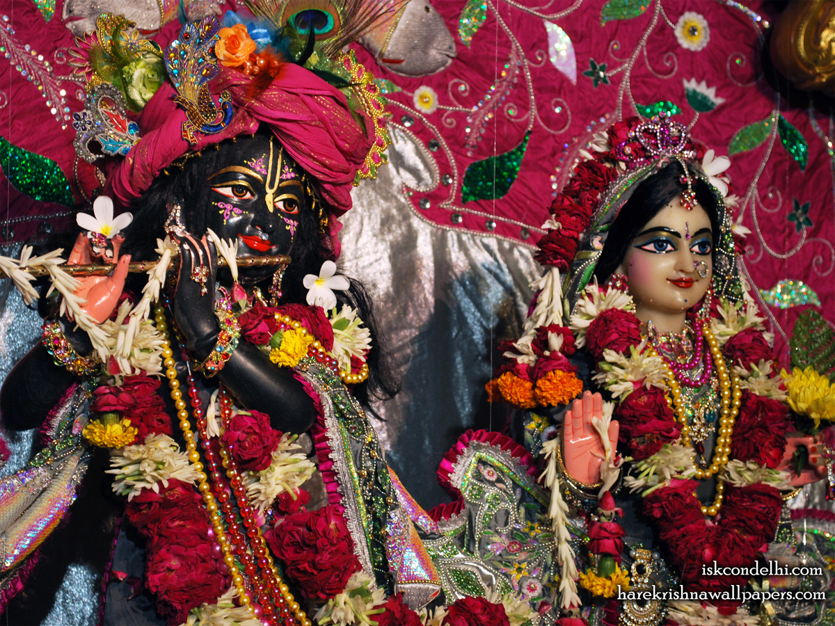 Sri Sri Radha Parthasarathi Close up Wallpaper (014) Size1200x900 Download