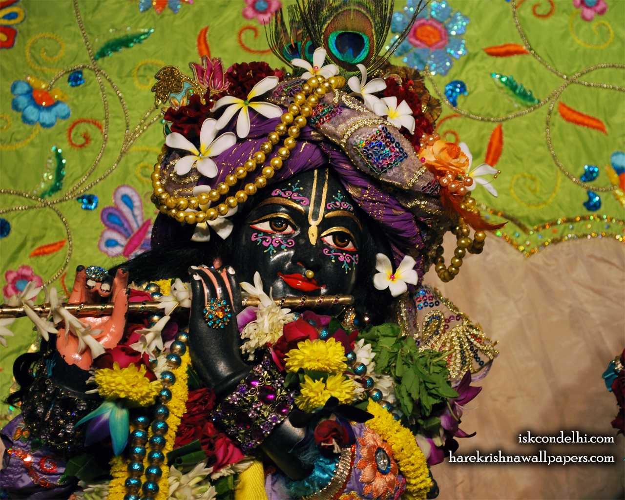 Sri Parthasarathi Close up Wallpaper (015) Size 1280x1024 Download