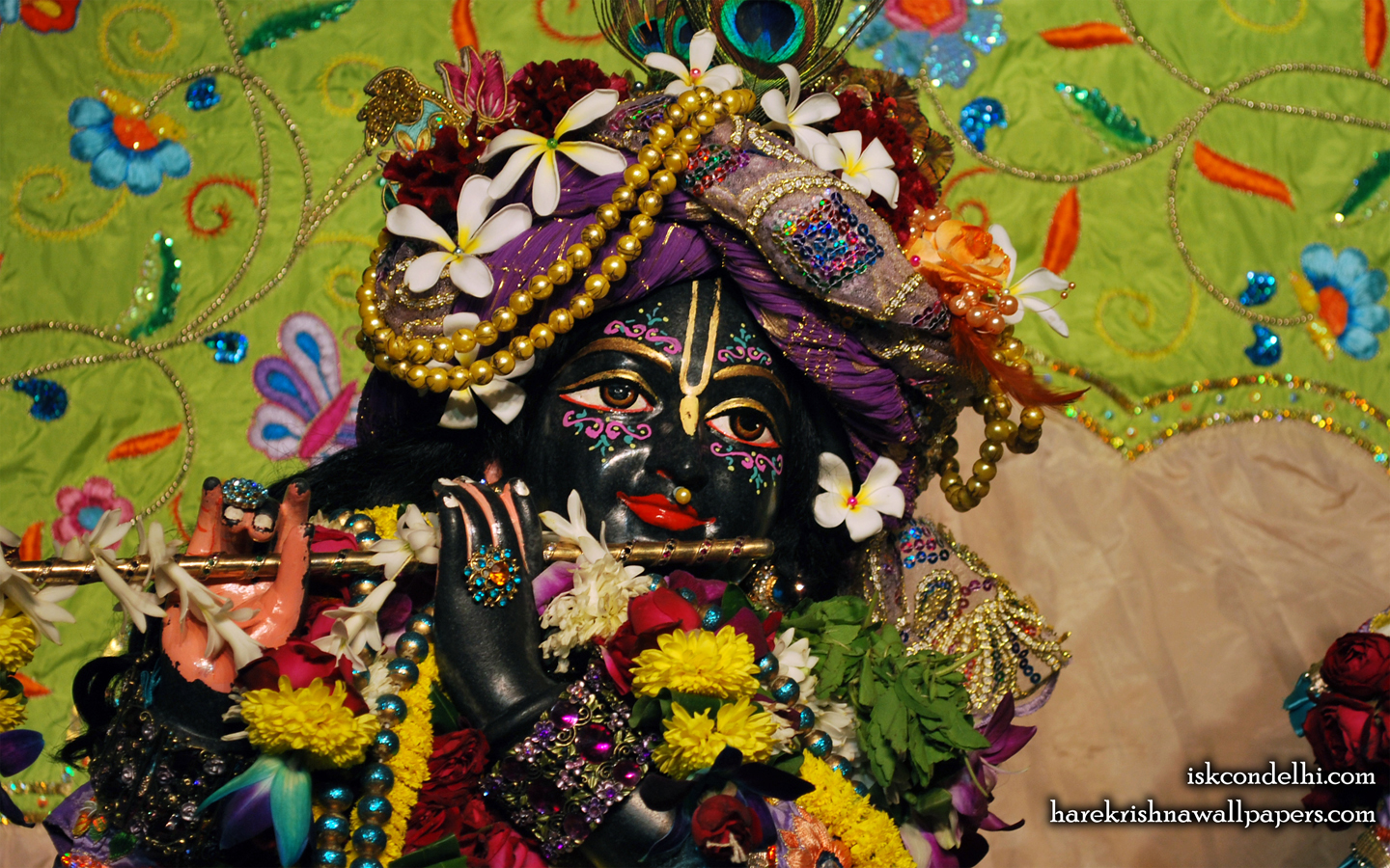 Sri Parthasarathi Close up Wallpaper (015) Size 1440x900 Download