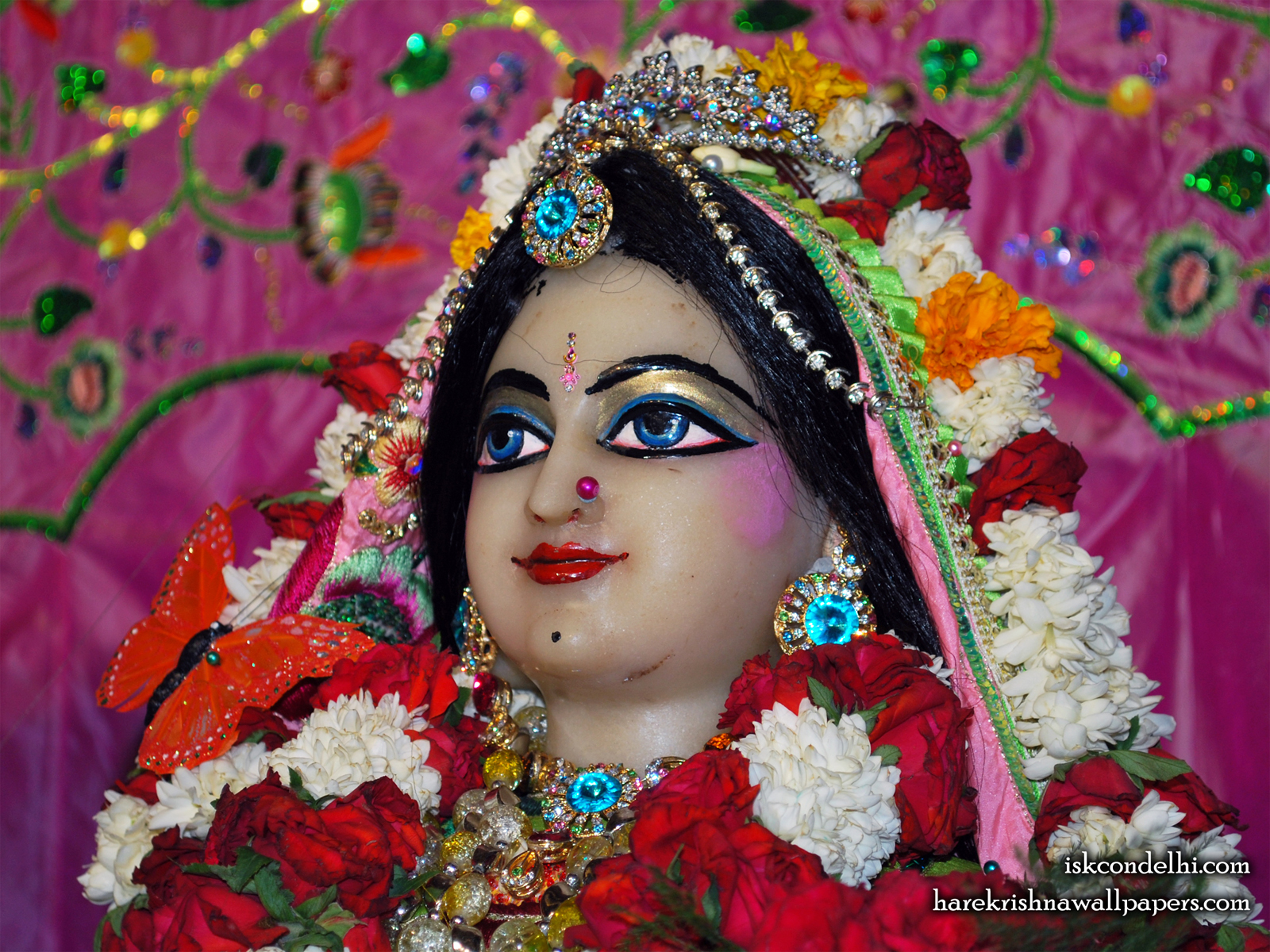 Sri Radha Close up Wallpaper (016) Size1600x1200 Download