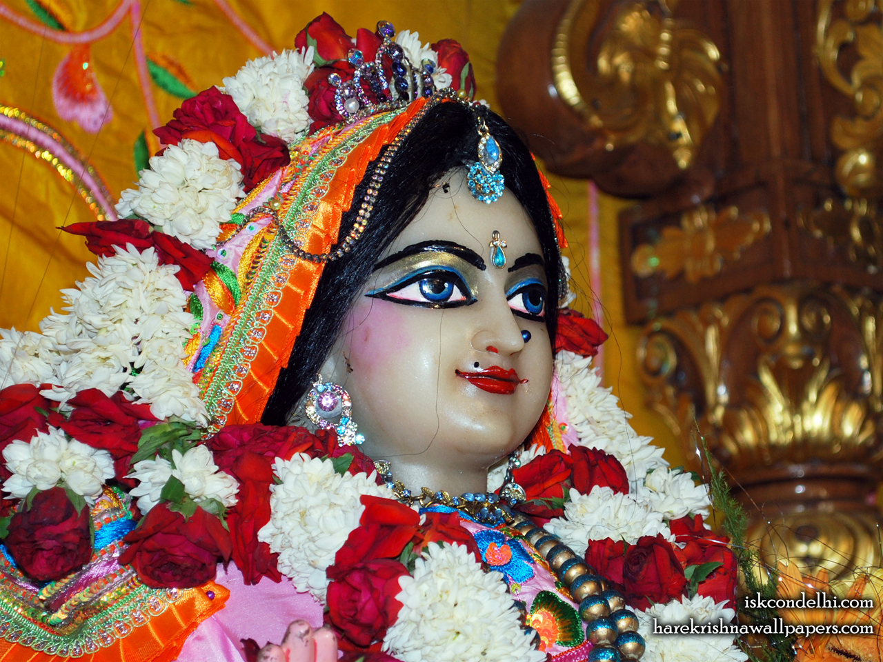 Sri Radha Close up Wallpaper (017) Size 1280x960 Download