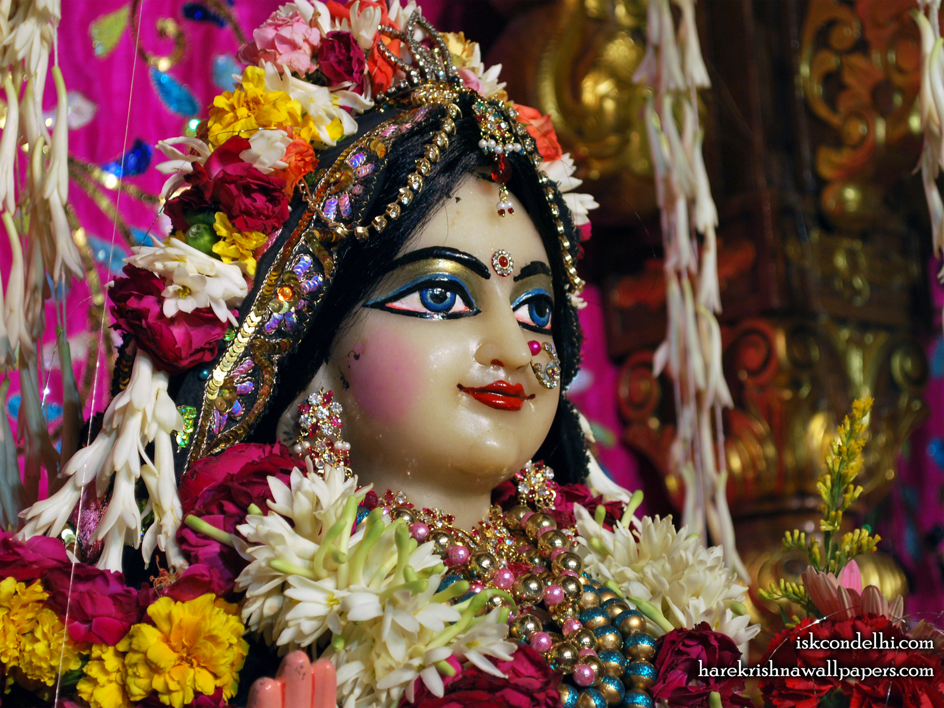 Sri Radha Close up Wallpaper (022) Size 1920x1440 Download