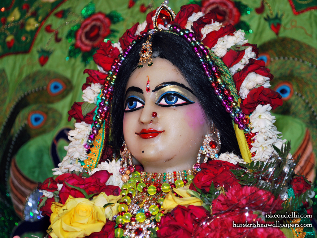 Sri Radha Close up Wallpaper (027) Size 1024x768 Download