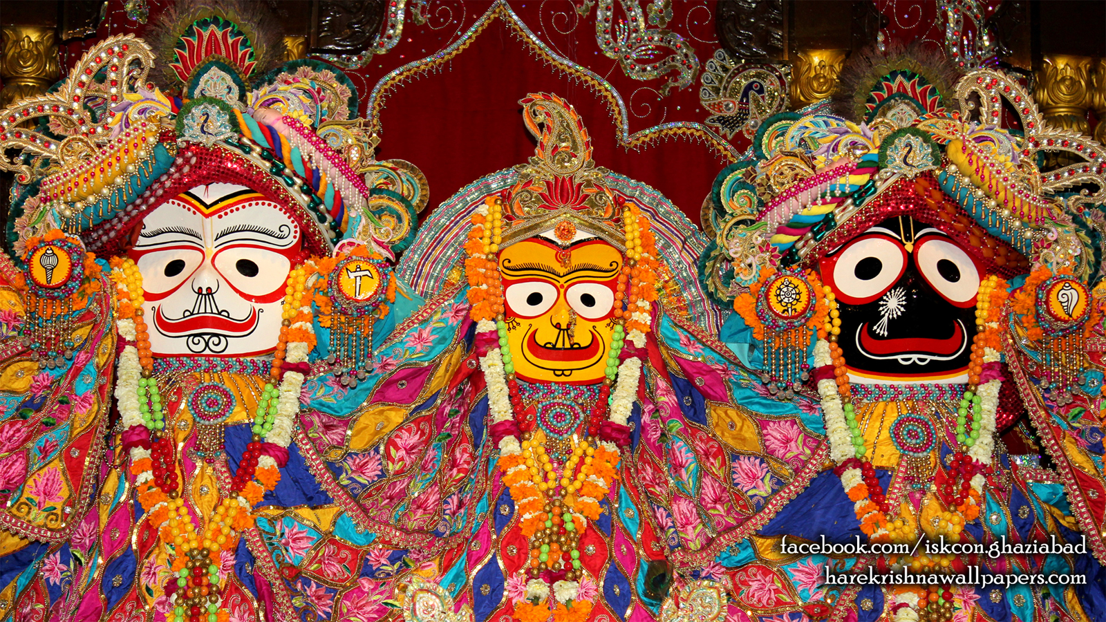 Jagannath Baladeva Subhadra Wallpaper (005) Size 1600x900 Download