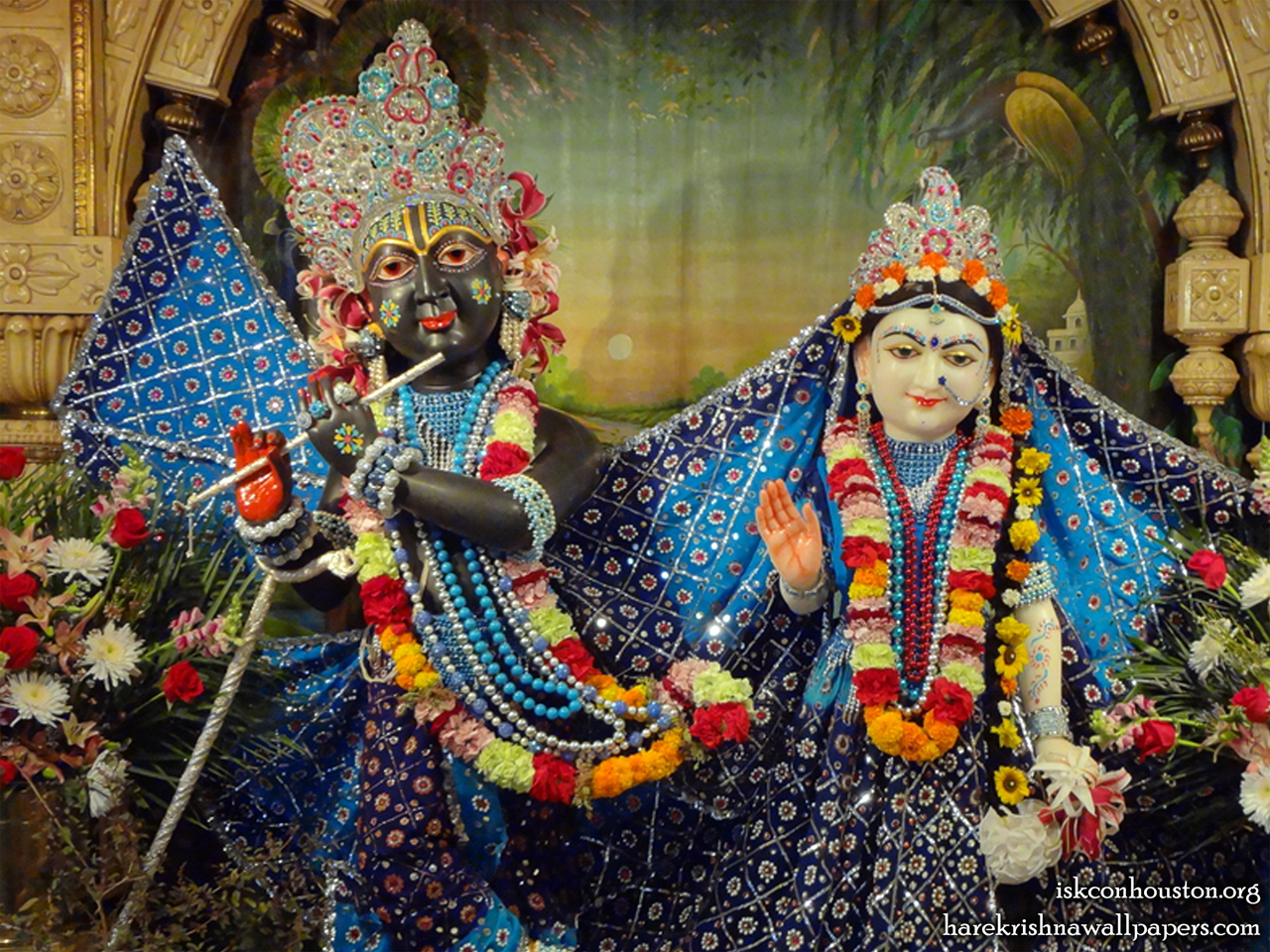 Sri Sri Radha Nilamadhava Close up Wallpaper (004) Size 1280x960 Download