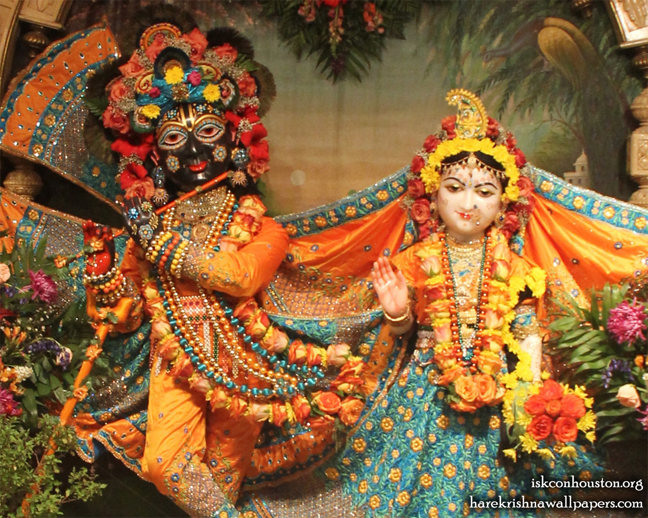 Sri Sri Radha Nilamadhava Close up Wallpaper (005) Size 1280x1024 Download