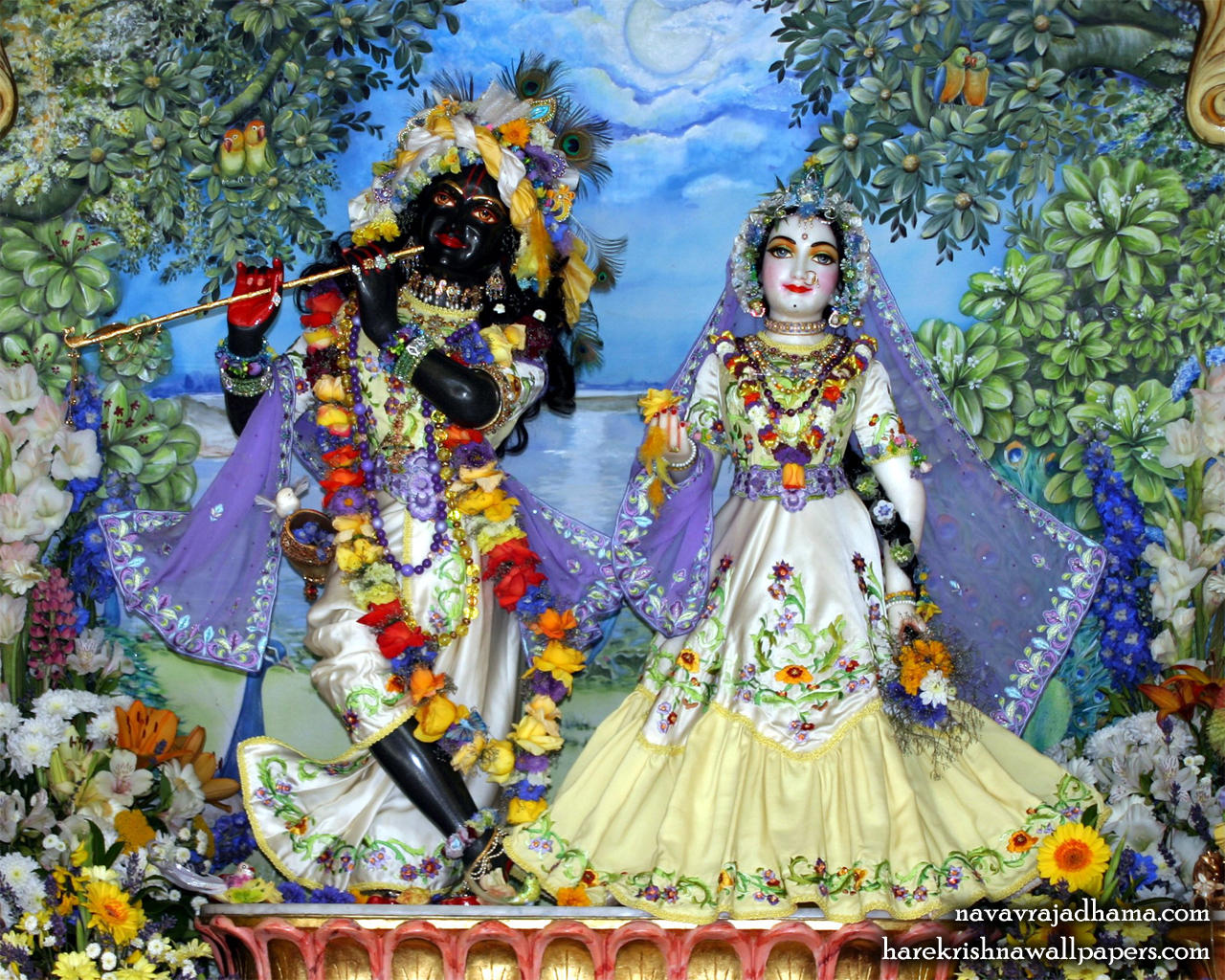 Sri Sri Radha Shyamsundar Wallpaper (001) Size 1280x1024 Download