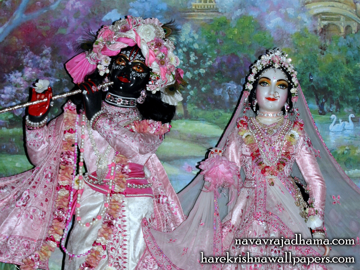Sri Sri Radha Shyamsundar Close up Wallpaper (001) Size 1152x864 Download