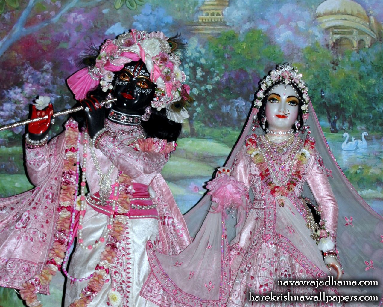 Sri Sri Radha Shyamsundar Close up Wallpaper (001) Size 1280x1024 Download