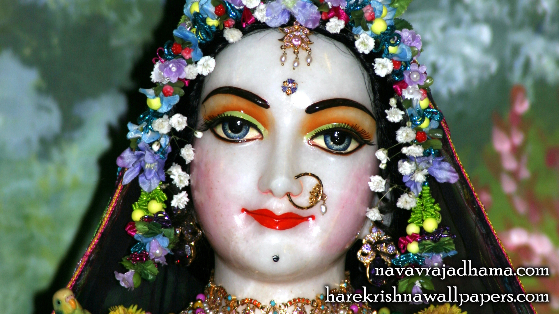 Sri Radha Close up Wallpaper (002) Size 1920x1080 Download