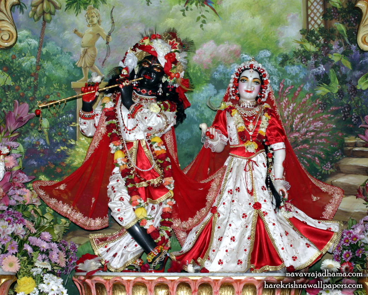 Sri Sri Radha Shyamsundar Wallpaper (002) Size 1280x1024 Download