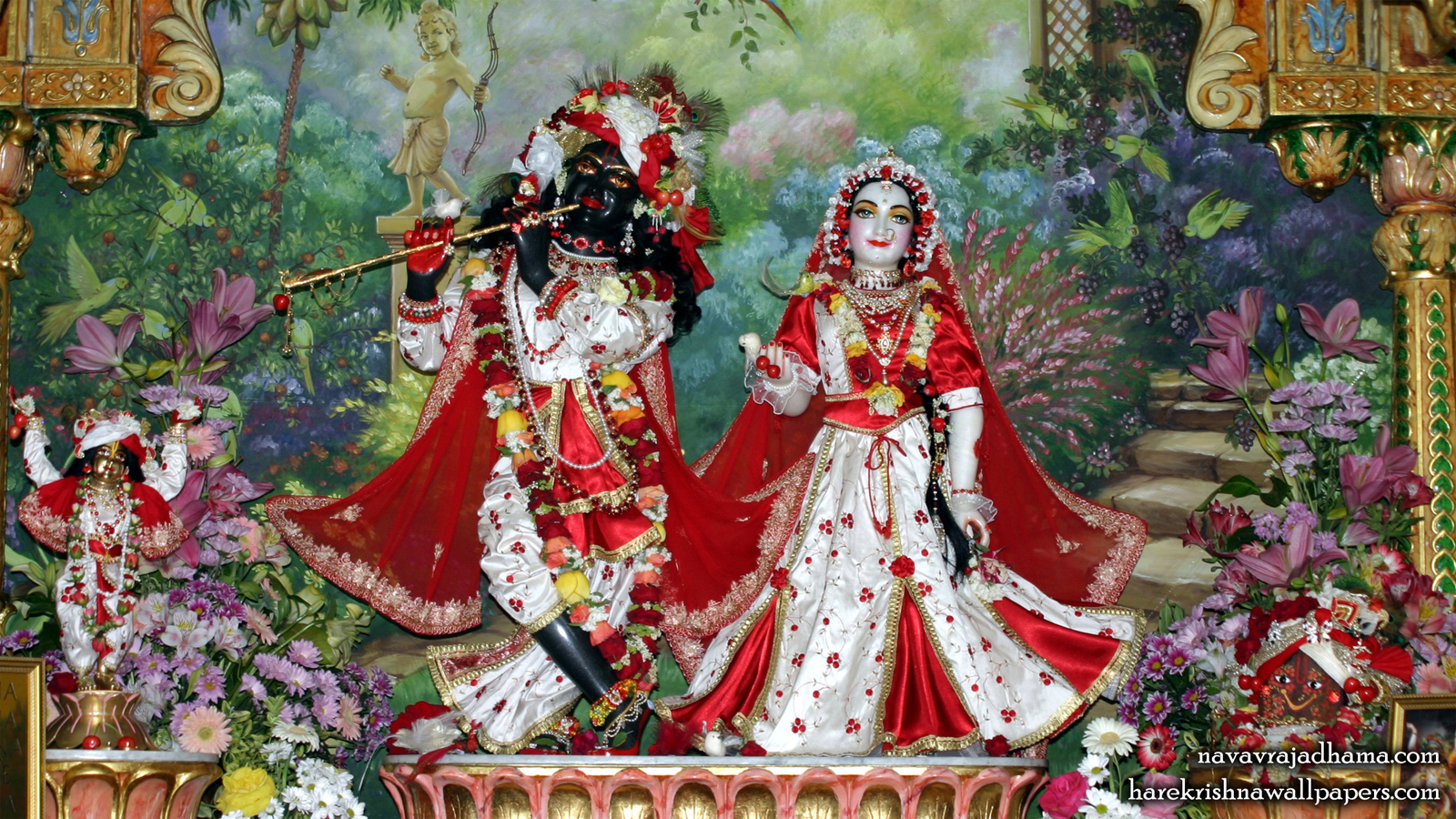 Sri Sri Radha Shyamsundar Wallpaper (002) Size 1600x900 Download