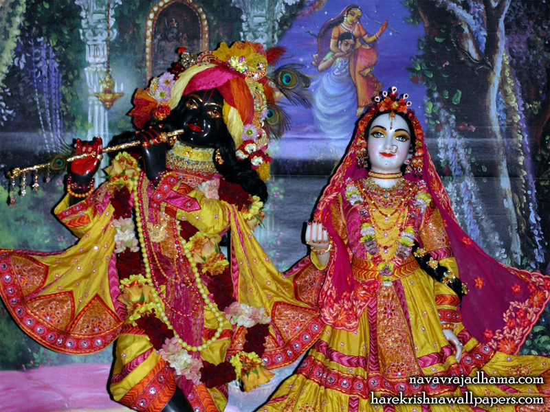 Sri Sri Radha Shyamsundar Close up Wallpaper (003) Size 800x600 Download