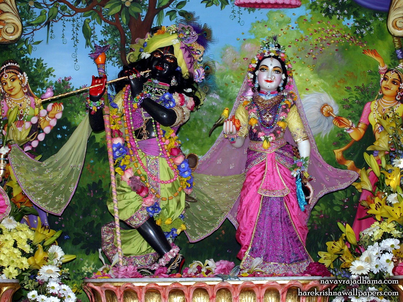 Sri Sri Radha Shyamsundar Wallpaper (004) Size 1400x1050 Download