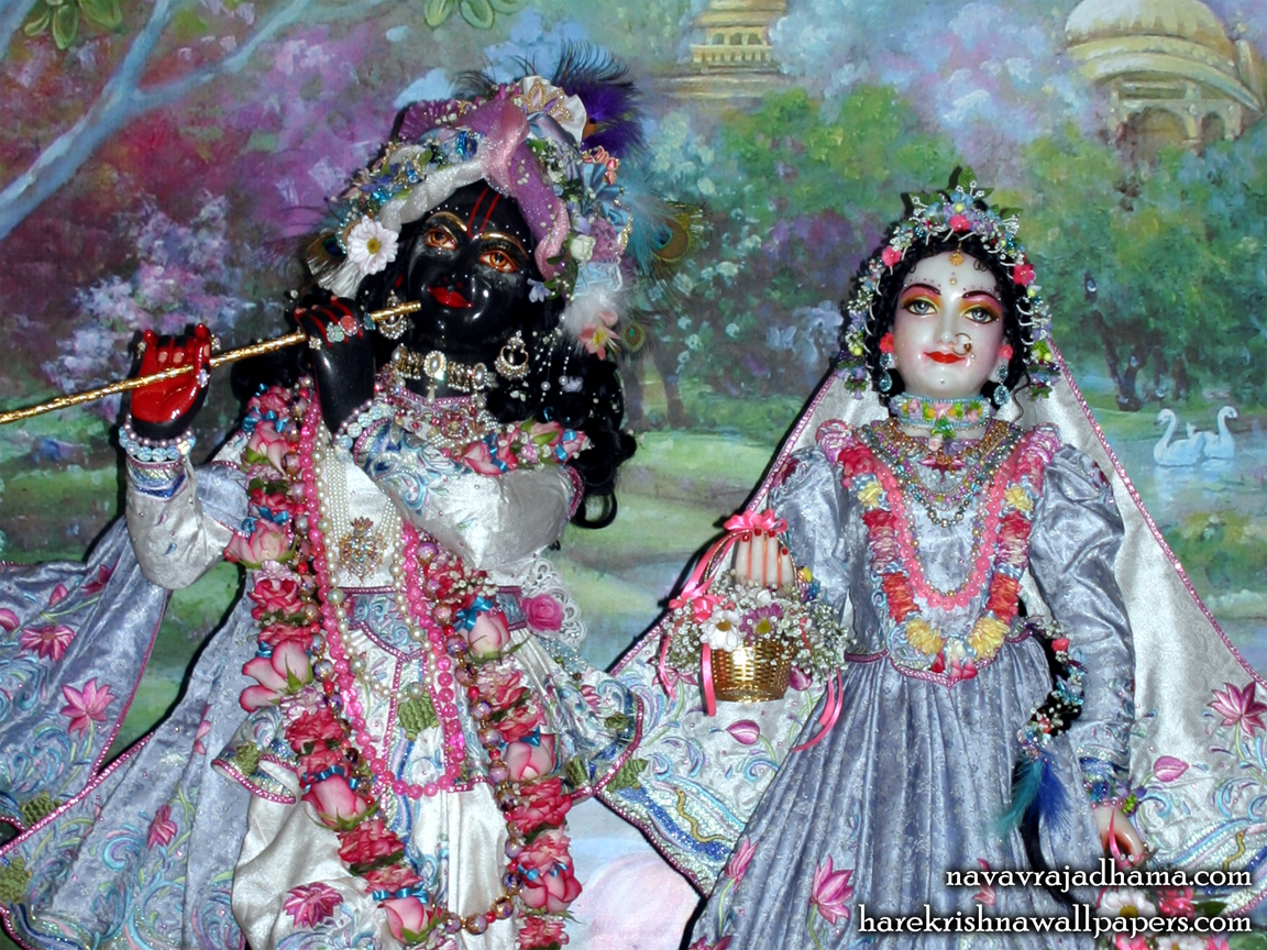 Sri Sri Radha Shyamsundar Close up Wallpaper (004) Size 1152x864 Download