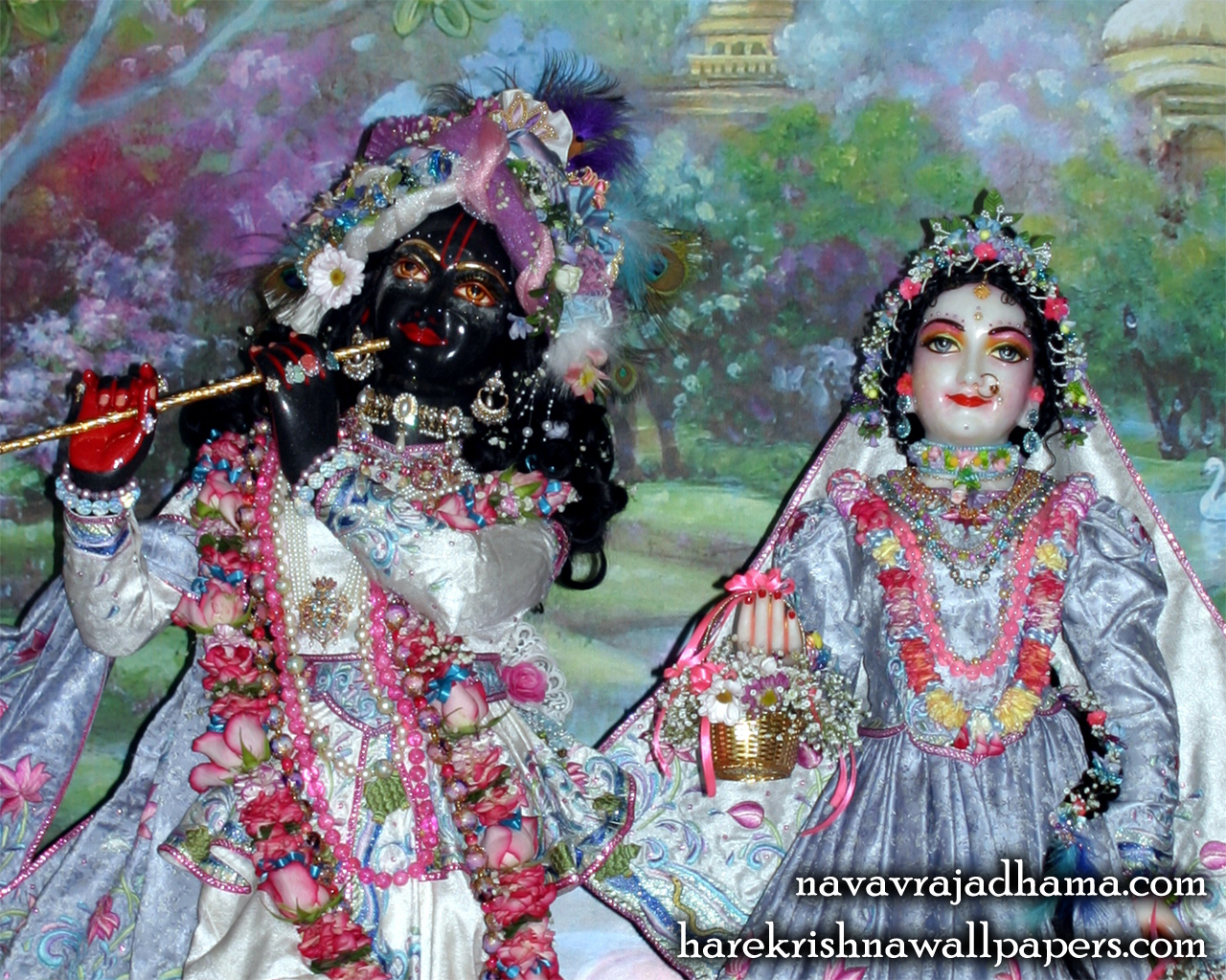 Sri Sri Radha Shyamsundar Close up Wallpaper (004) Size 1280x1024 Download