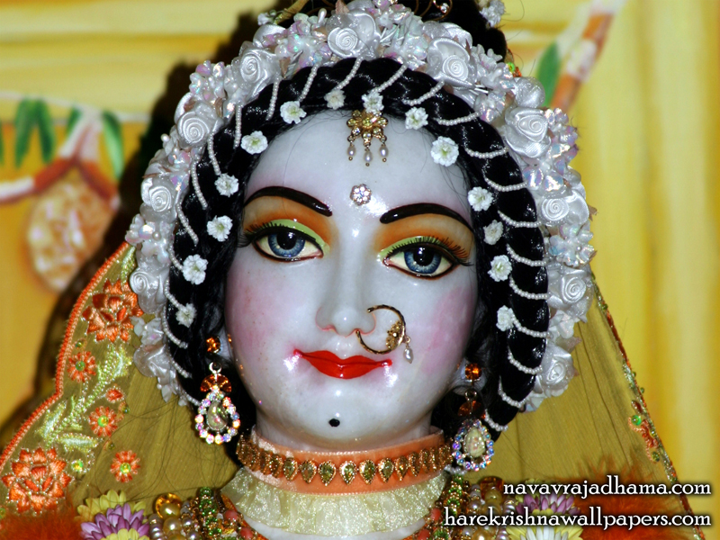 Sri Radha Close up Wallpaper (005) Size 800x600 Download