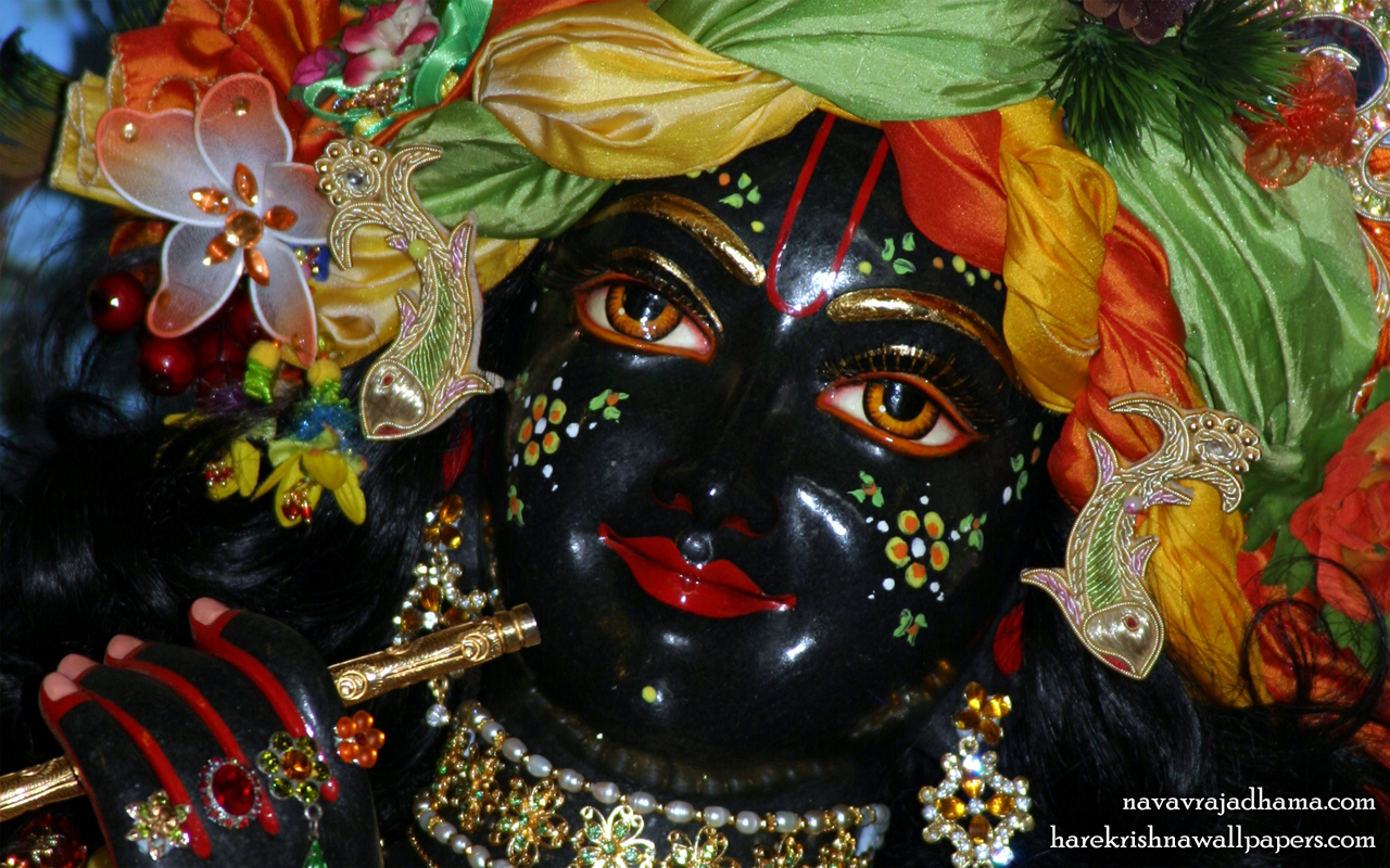 Sri Shyamsundar Close up Wallpaper (005) Size 1280x800 Download
