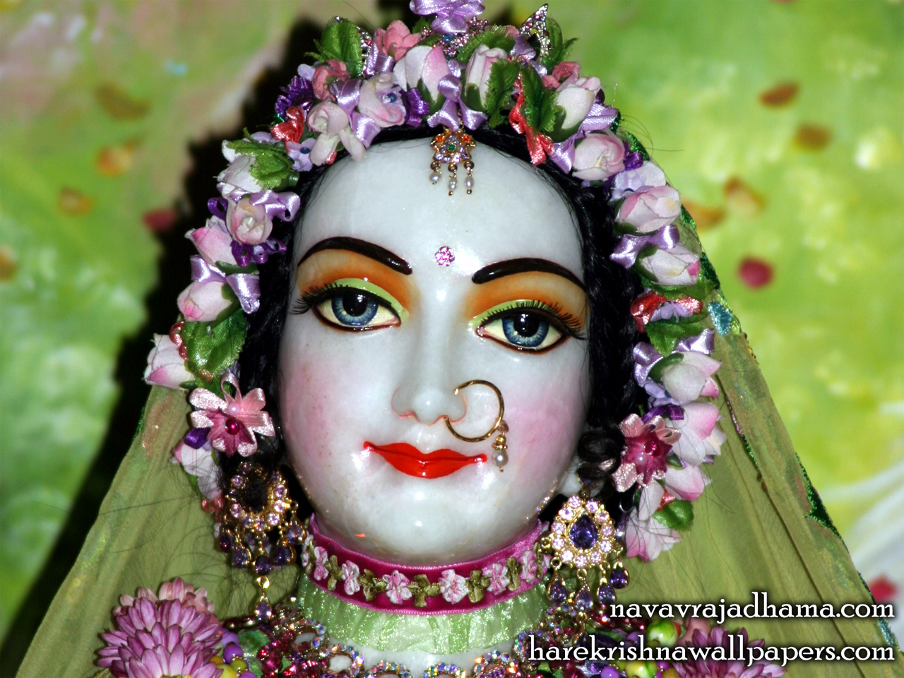 Sri Radha Close up Wallpaper (006) Size 1280x960 Download