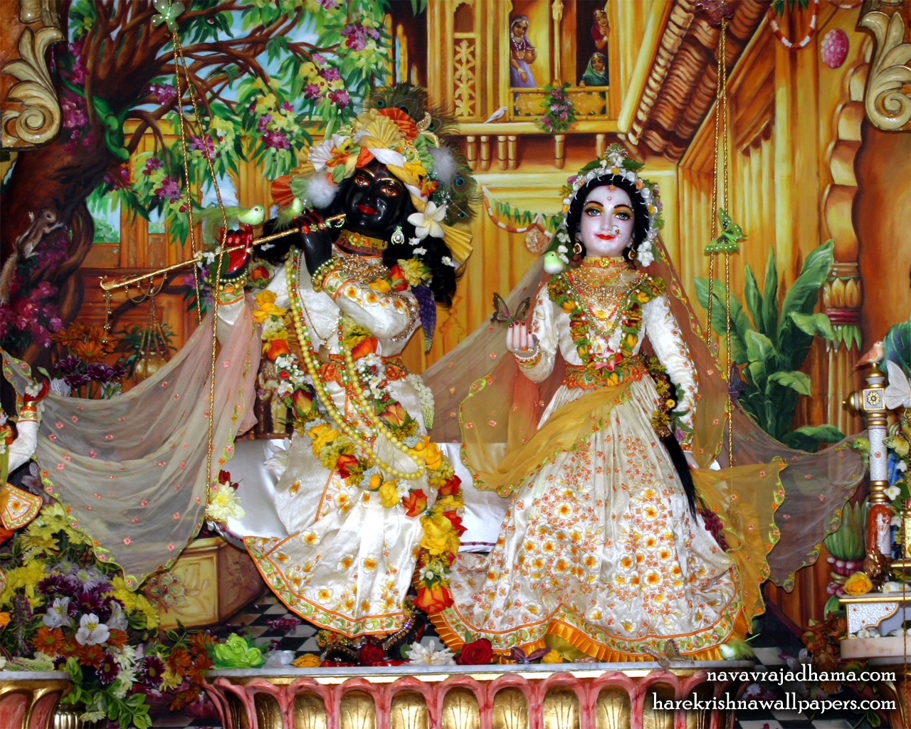 Sri Sri Radha Shyamsundar Wallpaper (006) Size 1280x1024 Download