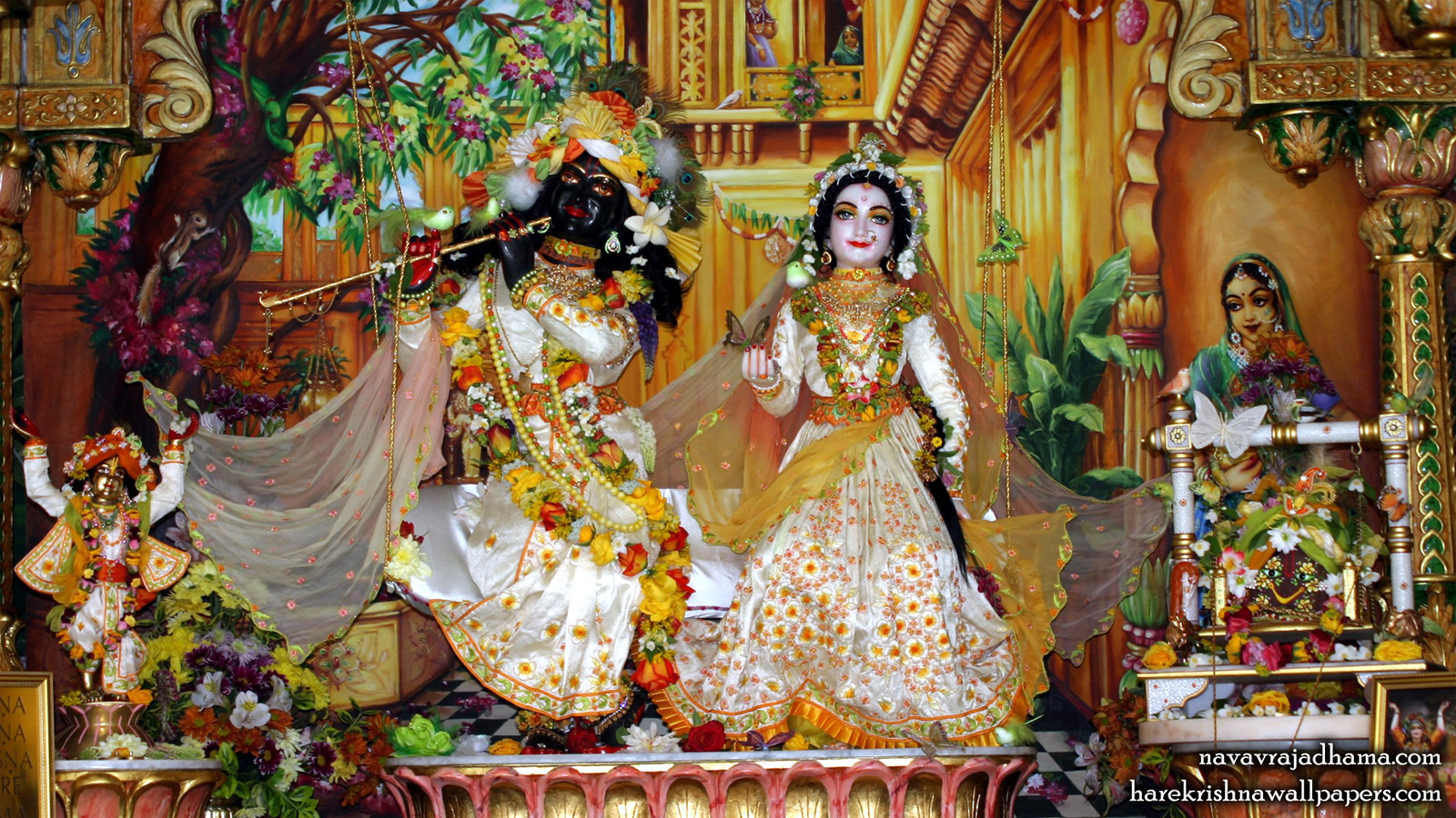 Sri Sri Radha Shyamsundar Wallpaper (006) Size 1600x900 Download