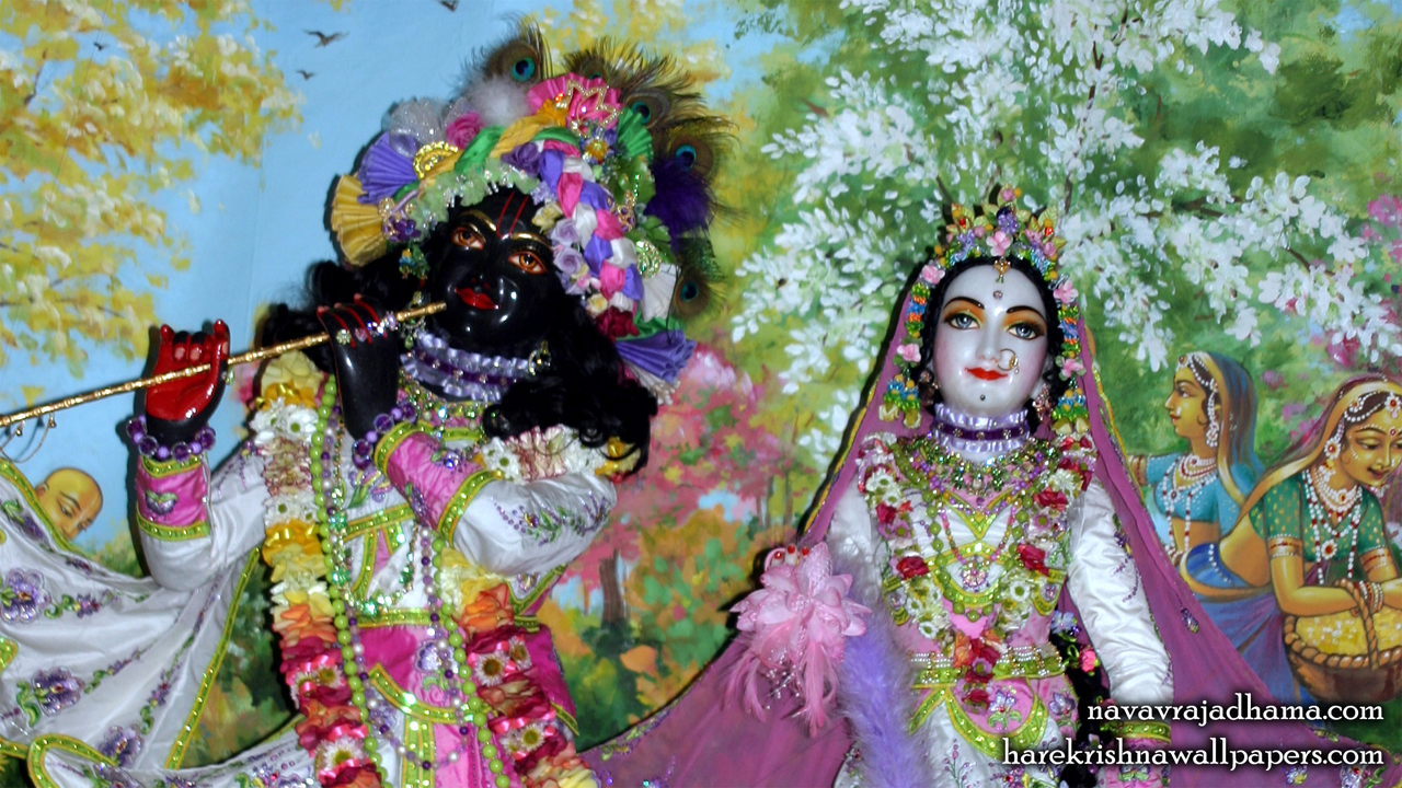 Sri Sri Radha Shyamsundar Close up Wallpaper (006) Size1280x720 Download