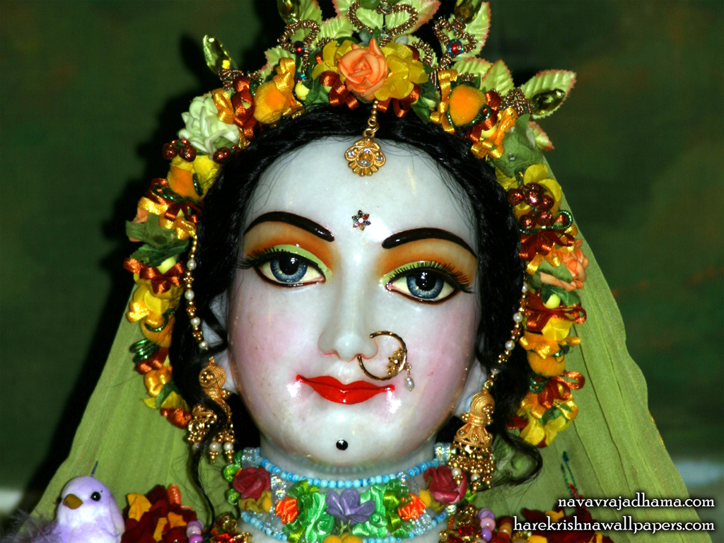 Sri Radha Close up Wallpaper (007) Size 1024x768 Download