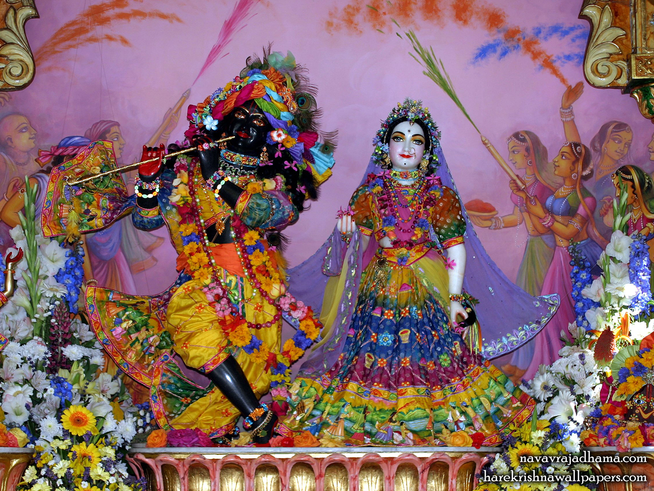 Sri Sri Radha Shyamsundar Wallpaper (007) Size 1280x960 Download