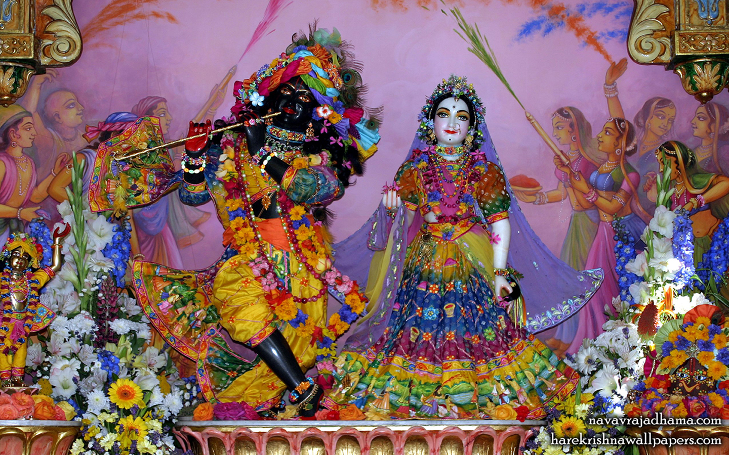 Sri Sri Radha Shyamsundar Wallpaper (007) Size 1440x900 Download