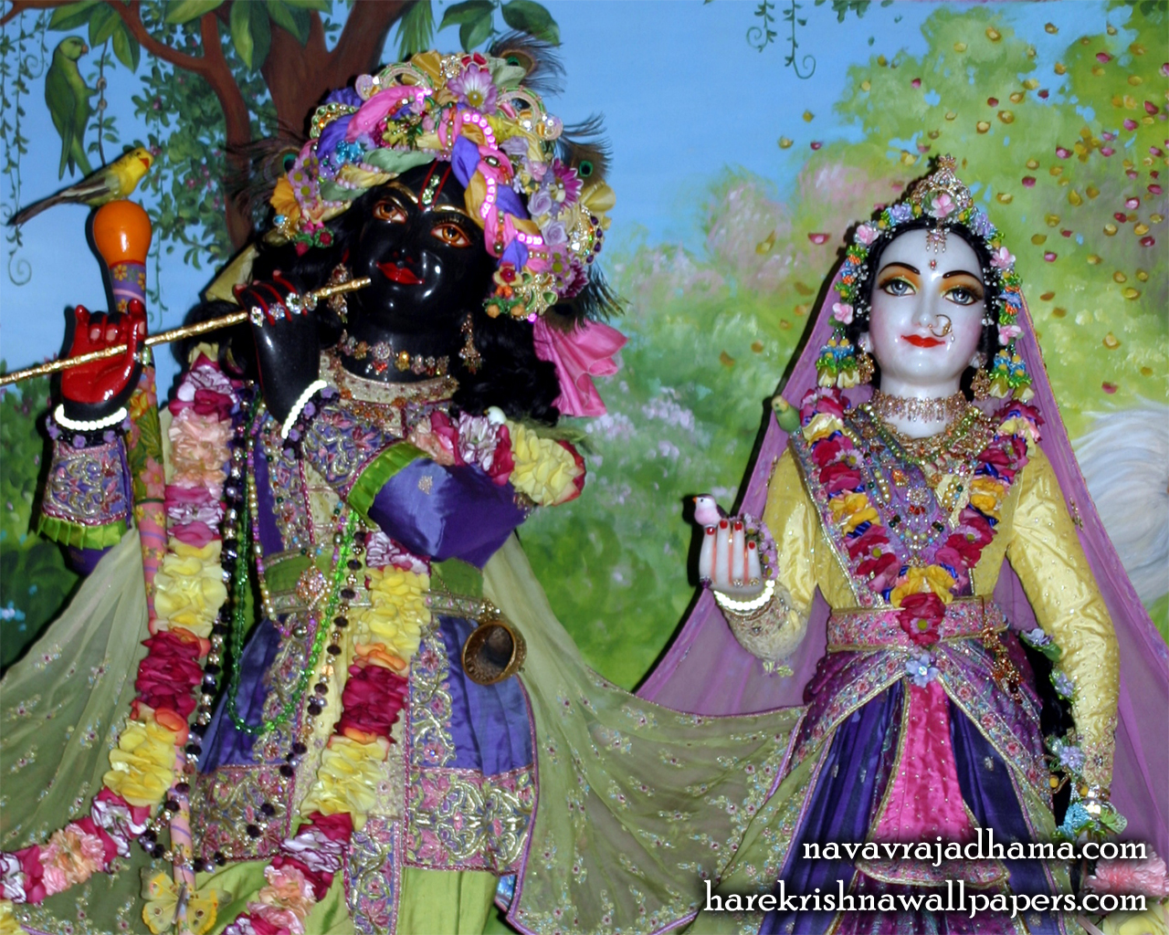Sri Sri Radha Shyamsundar Close up Wallpaper (007) Size 1280x1024 Download