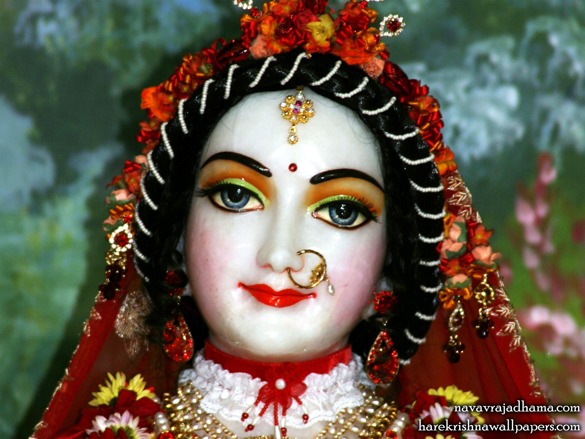 Sri Radha Close up Wallpaper (008) Size 1920x1440 Download