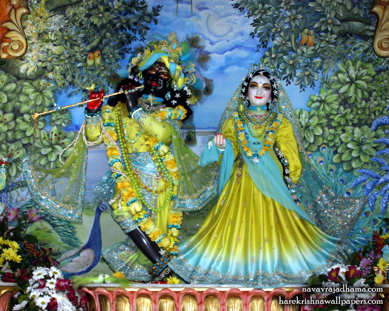 Sri Sri Radha Shyamsundar Wallpaper (009) Size 1280x1024 Download