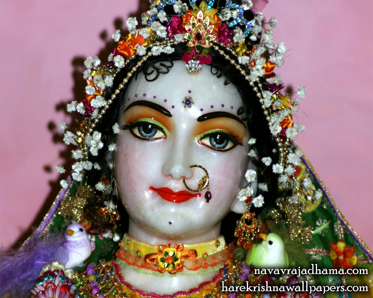 Sri Radha Close up Wallpaper (010) Size 1280x1024 Download