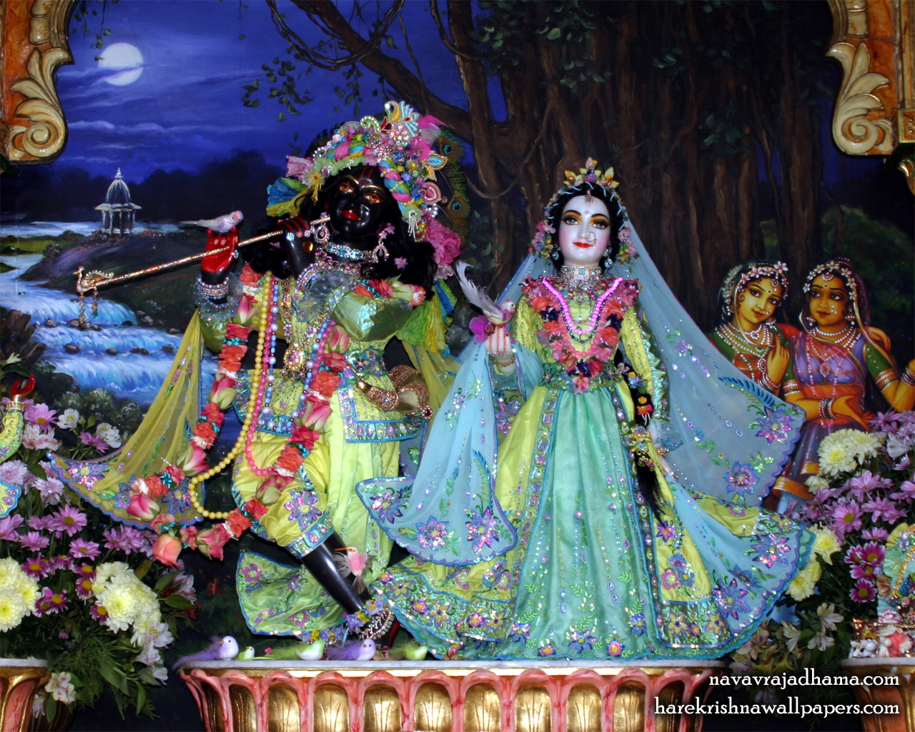Sri Sri Radha Shyamsundar Wallpaper (010) Size 1280x1024 Download