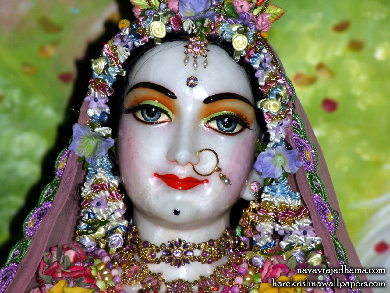 Sri Radha Close up Wallpaper (011) Size 1280x960 Download