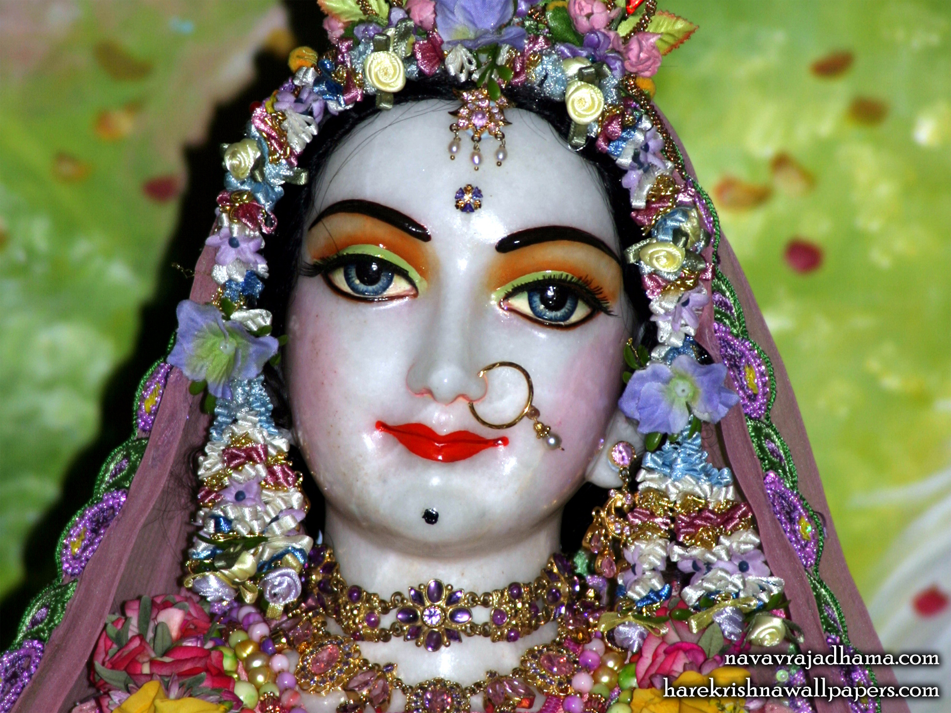 Sri Radha Close up Wallpaper (011) Size 1920x1440 Download