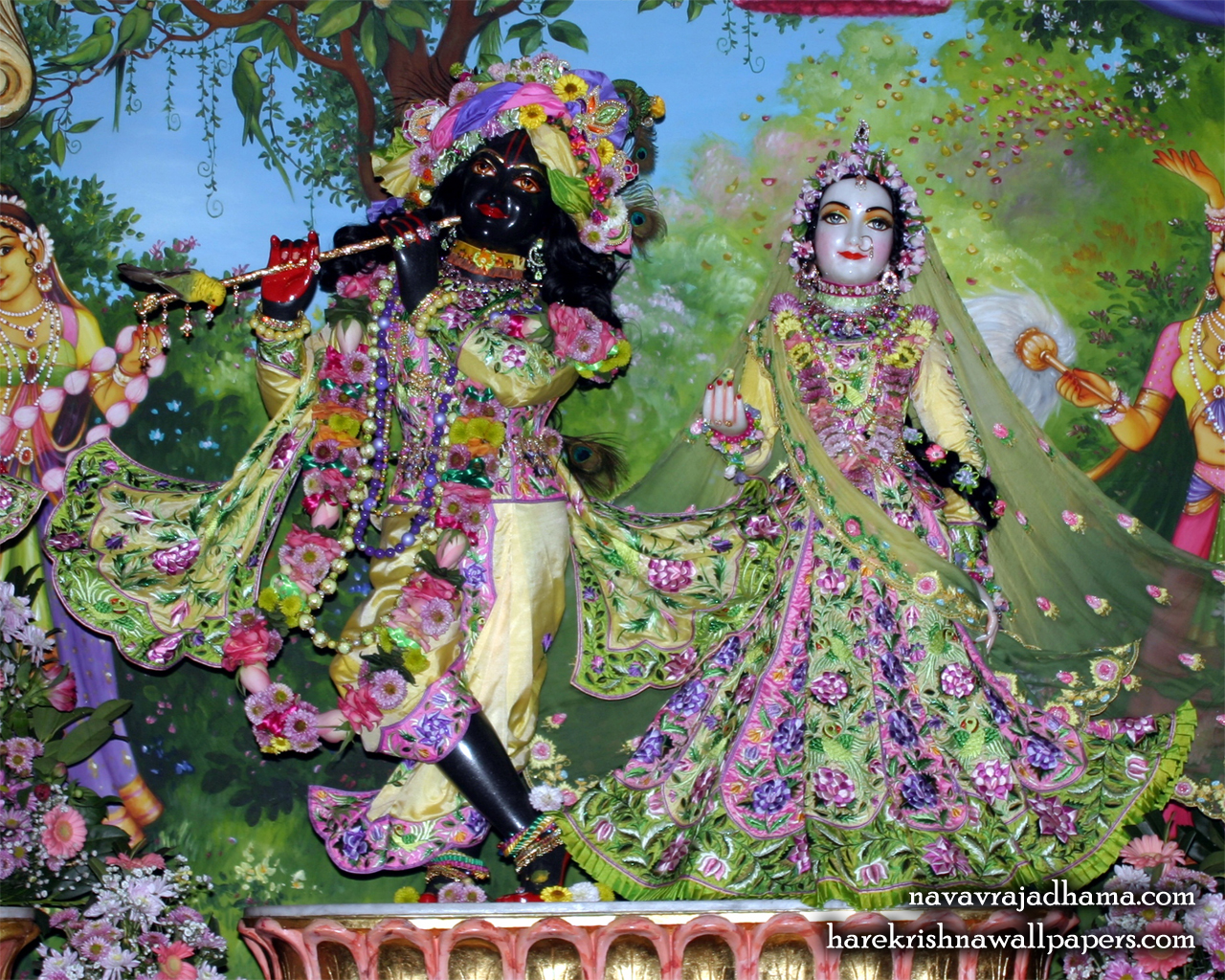 Sri Sri Radha Shyamsundar Wallpaper (012) Size 1280x1024 Download