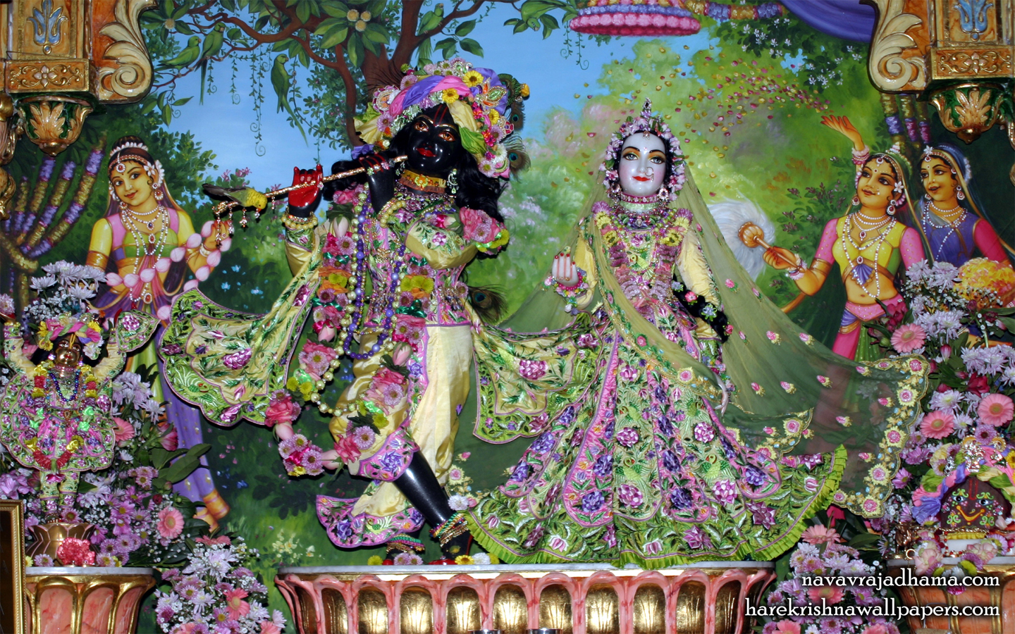 Sri Sri Radha Shyamsundar Wallpaper (012) Size 1440x900 Download