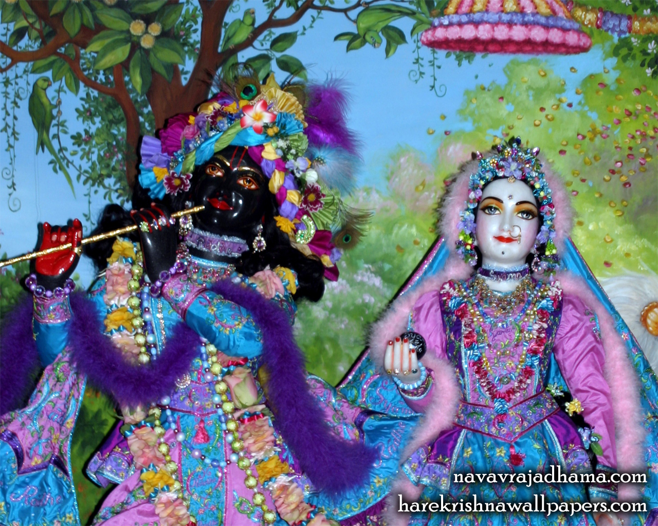 Sri Sri Radha Shyamsundar Close up Wallpaper (012) Size 1280x1024 Download