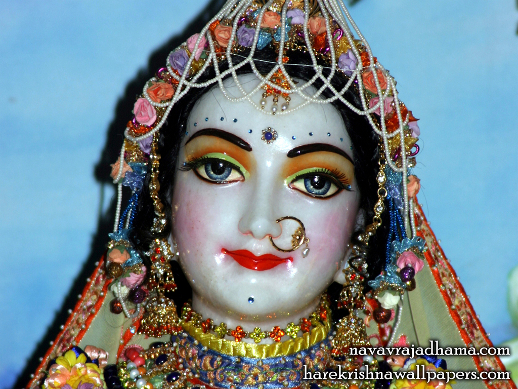 Sri Radha Close up Wallpaper (013) Size 1024x768 Download