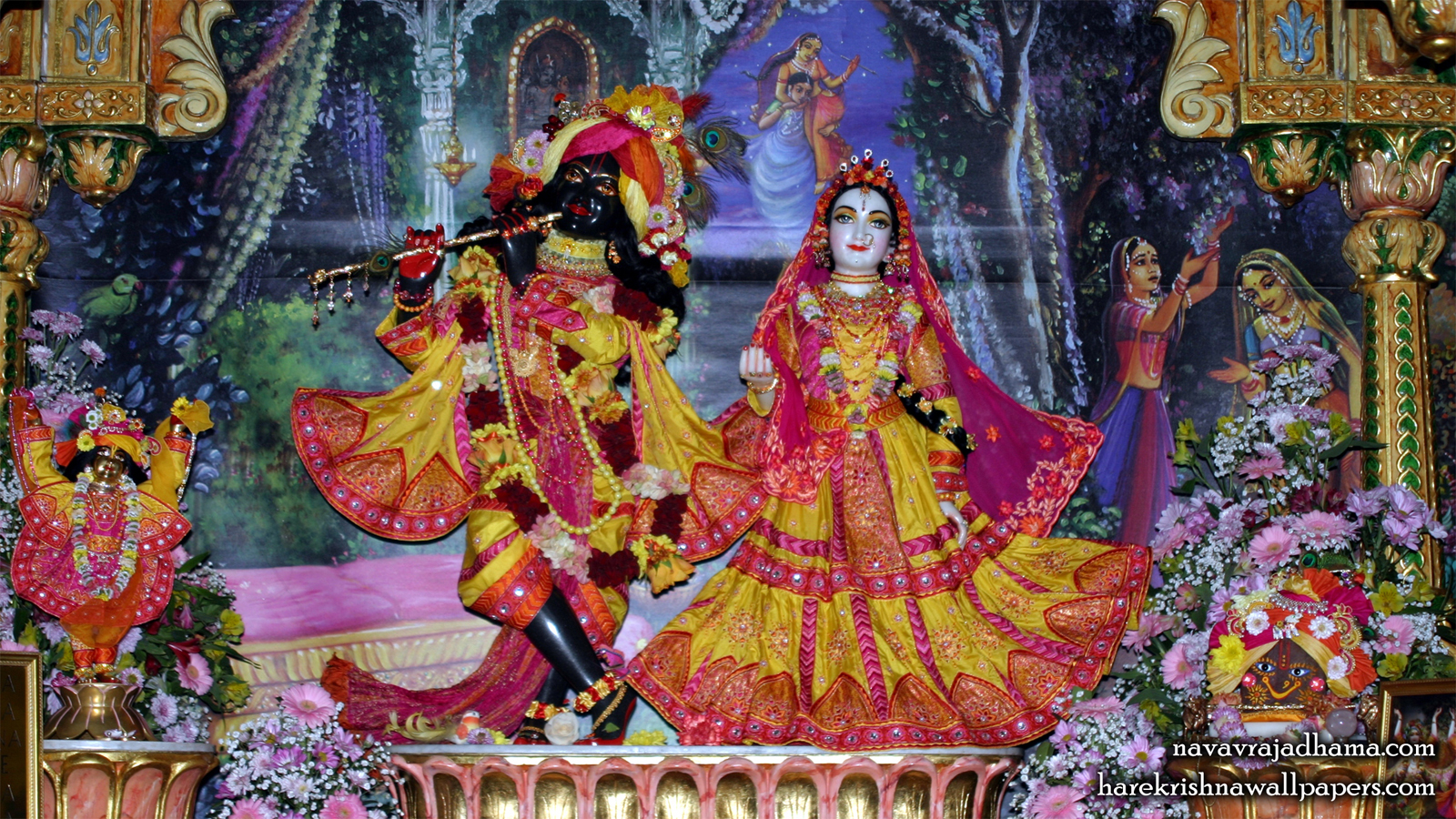 Sri Sri Radha Shyamsundar Wallpaper (013) Size 1600x900 Download