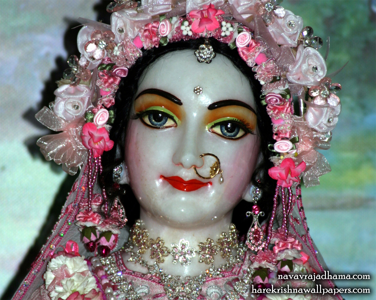 Sri Radha Close up Wallpaper (014) Size 1280x1024 Download