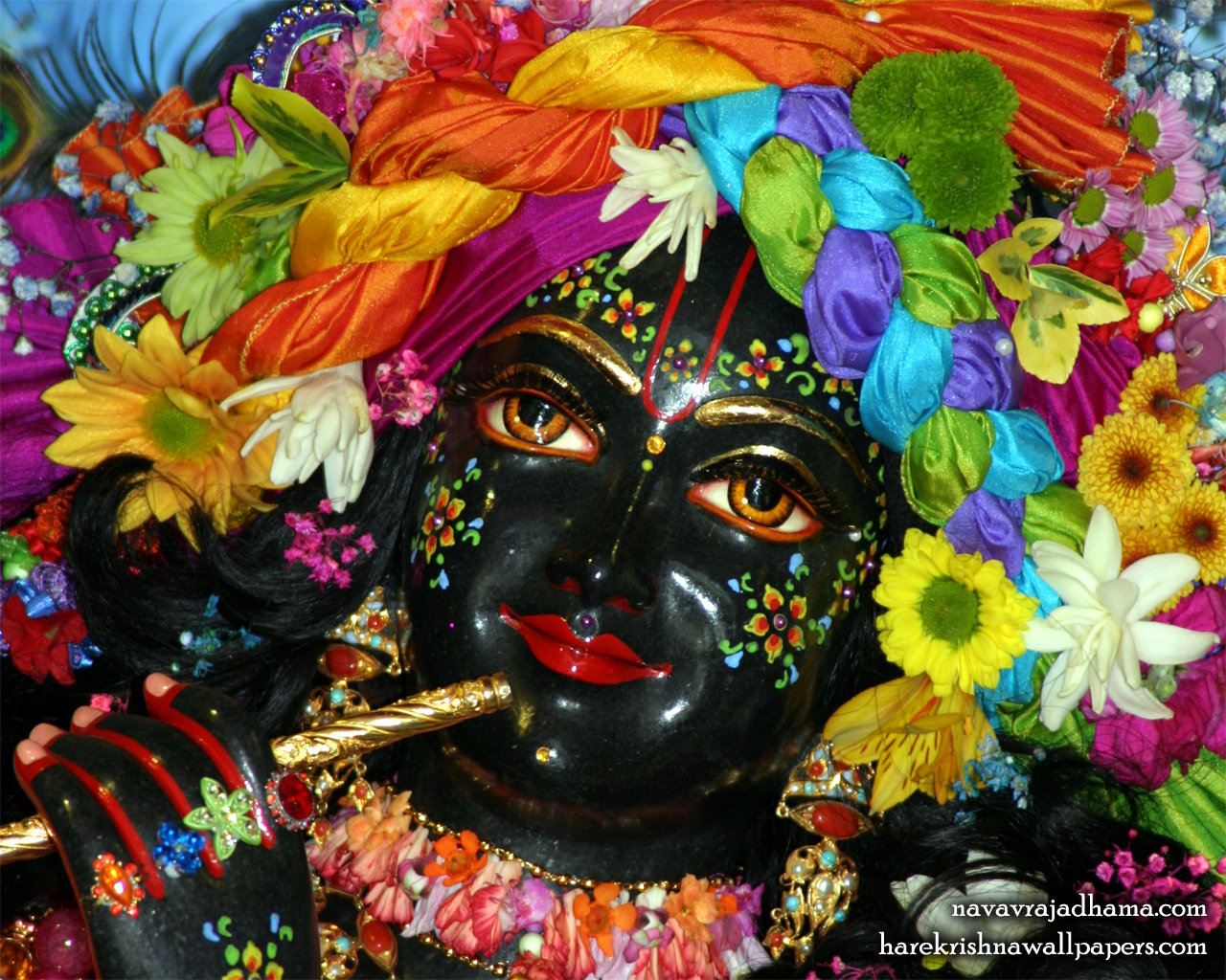 Sri Shyamsundar Close up Wallpaper (014) Size 1280x1024 Download