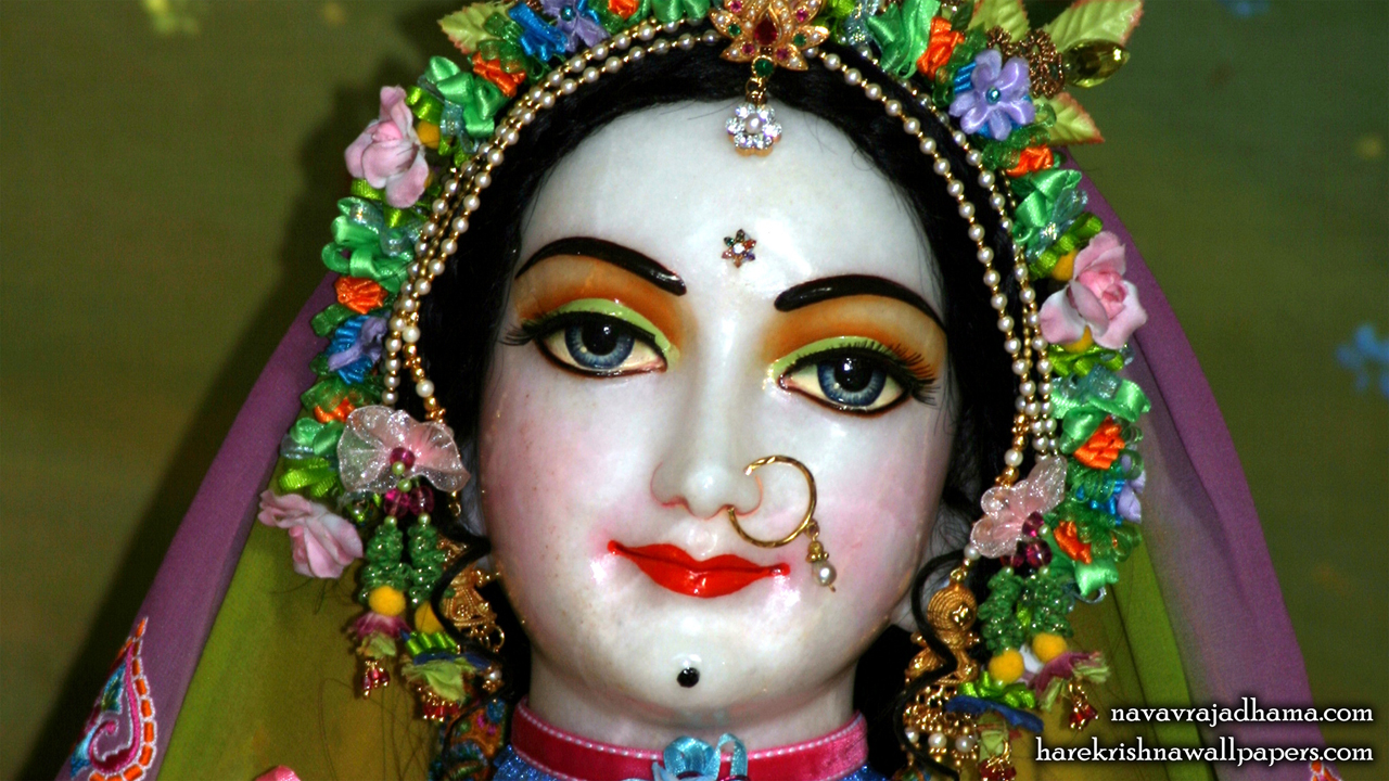 Sri Radha Close up Wallpaper (015) Size1280x720 Download