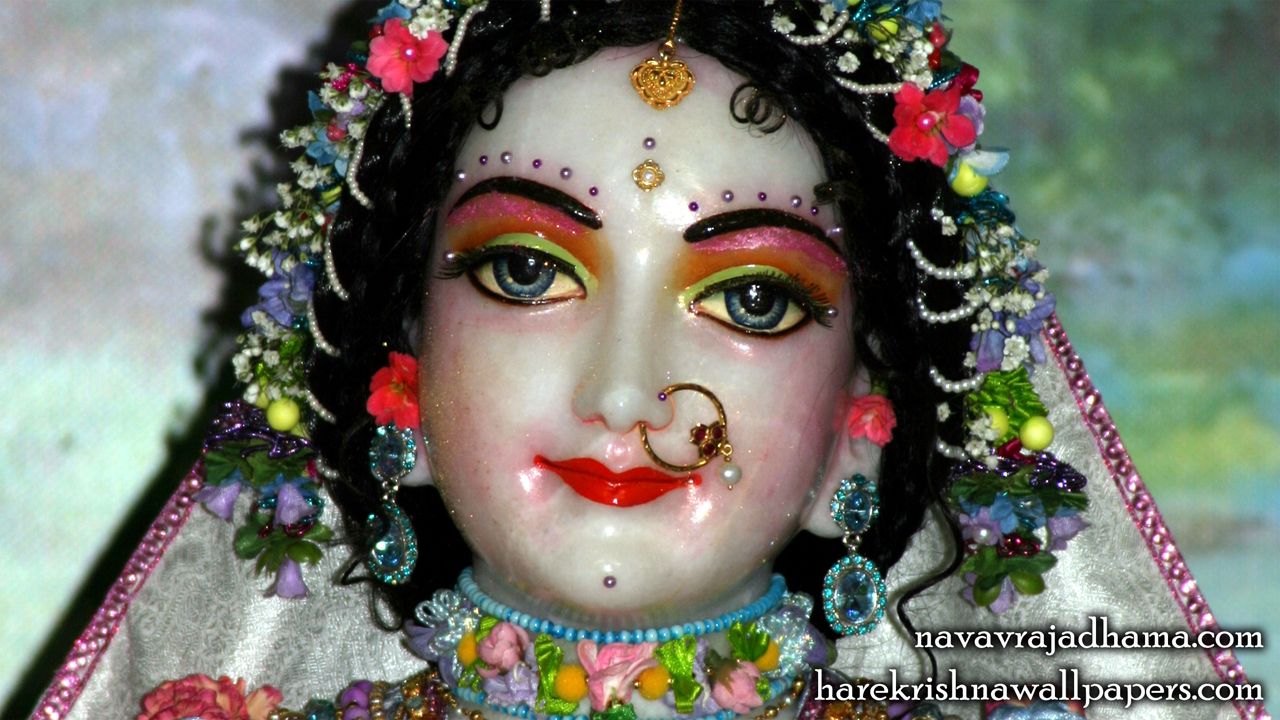 Sri Radha Close up Wallpaper (016) Size1280x720 Download