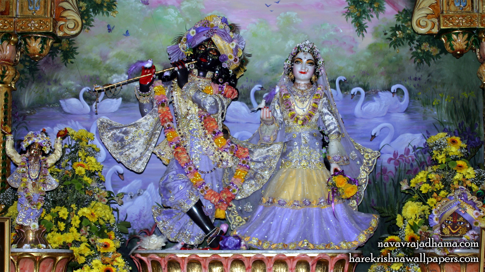 Sri Sri Radha Shyamsundar Wallpaper (016) Size 1600x900 Download