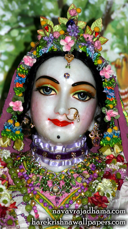 Sri Radha Close up Wallpaper (018) Size 450x800 Download