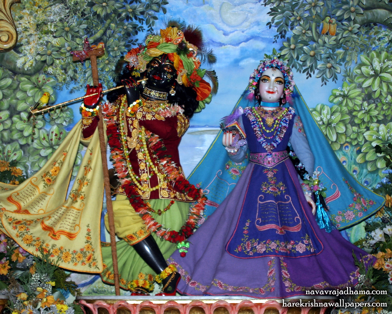 Sri Sri Radha Shyamsundar Wallpaper (019) Size 1280x1024 Download